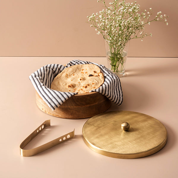 Wooden Roti Box 