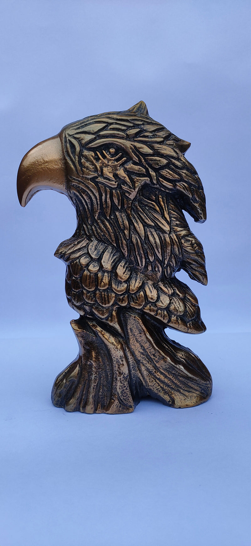 Aluminum Handcrafted Eagle Head Sculpture