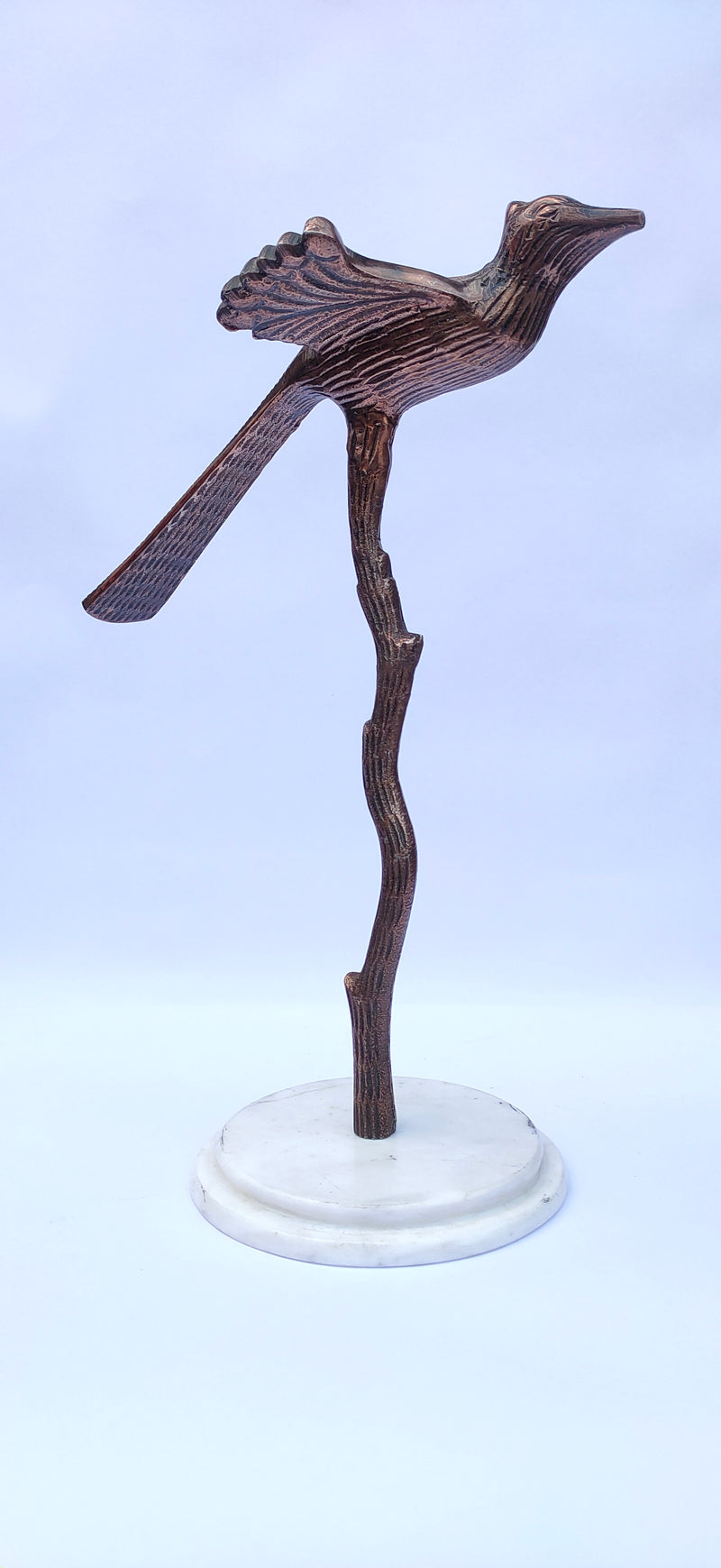 Aluminum Handcrafted Bird Sculpture Showpiece
