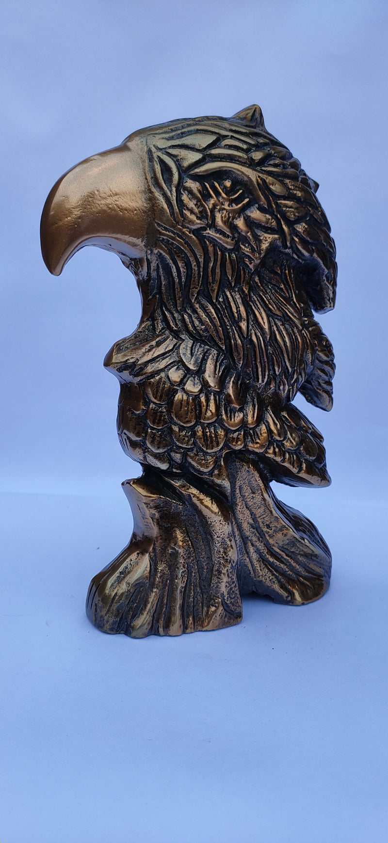 Aluminum Handcrafted Eagle Head Sculpture