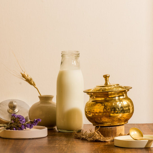 Brass Ghee Pot