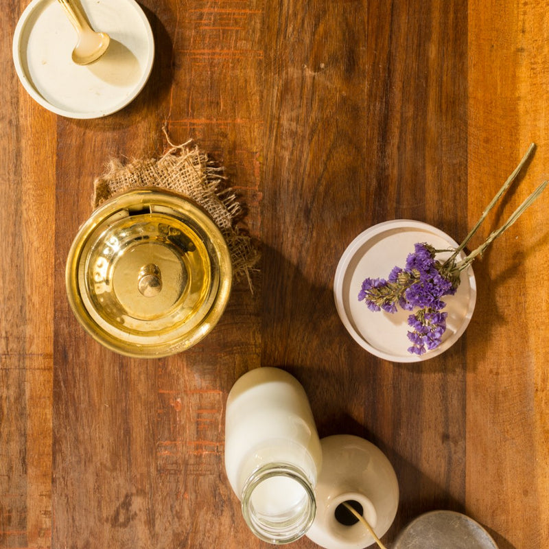 Brass Ghee Pot