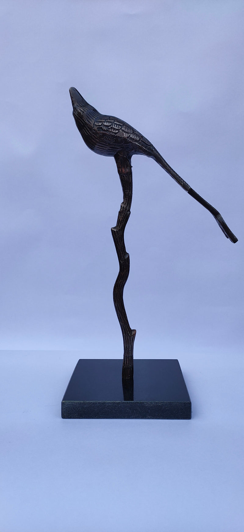 Aluminum Handcrafted Bird Sculpture Showpiece