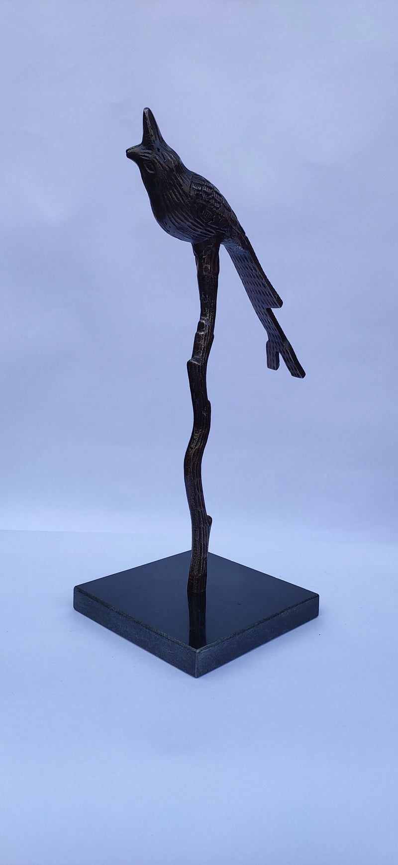 Aluminum Handcrafted Bird Sculpture Showpiece