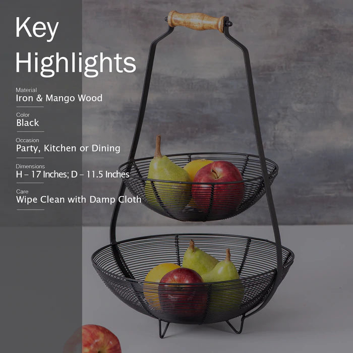 Classic Wired Knob Basket