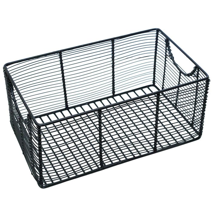 Classic Wired Rectangular Basket