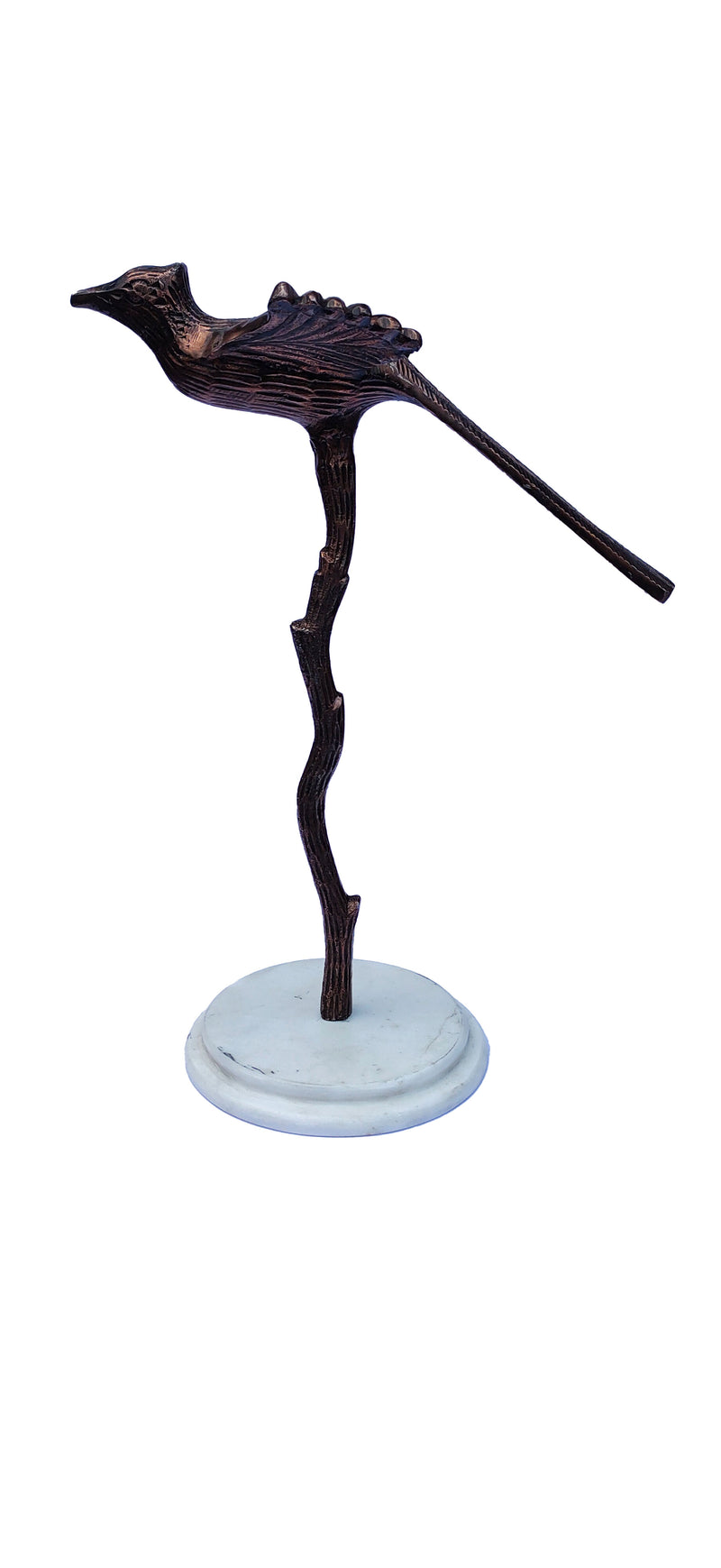 Aluminum Handcrafted Bird Sculpture Showpiece