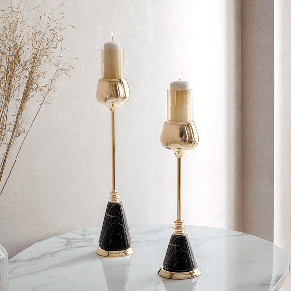 Siena Candle Stand Set of 2