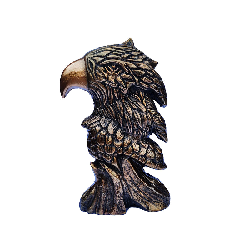 Aluminum Handcrafted Eagle Head Sculpture
