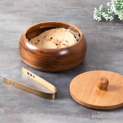 Modish Roti Box With Wooden Lid