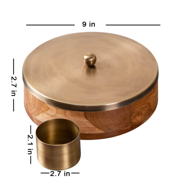 Voguish Masala Box (7 Steel Jar)