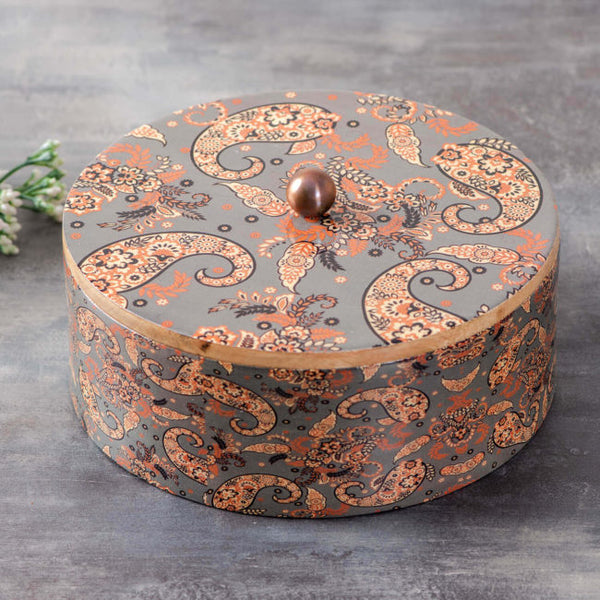 Voguish Masala Box 7 Jars - Grey