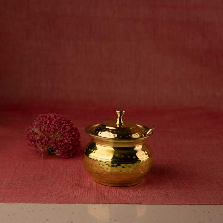 Brass Ghee Pot