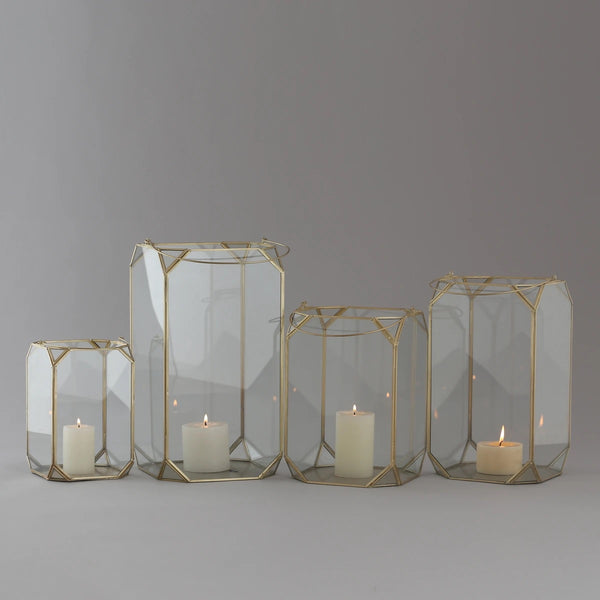 Brass lantern’s (Set of 4)
