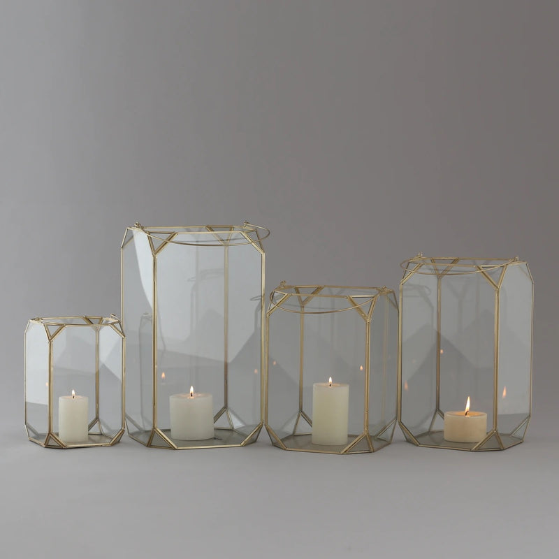 Brass lantern’s (Set of 4)