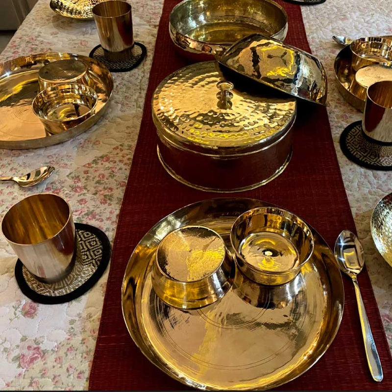 Kansa Thaali Set (11" Thaali)
