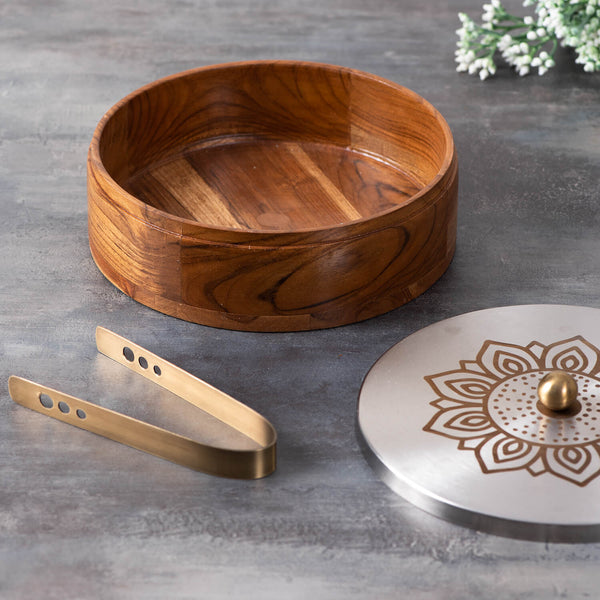 Voguish Wooden Roti Box