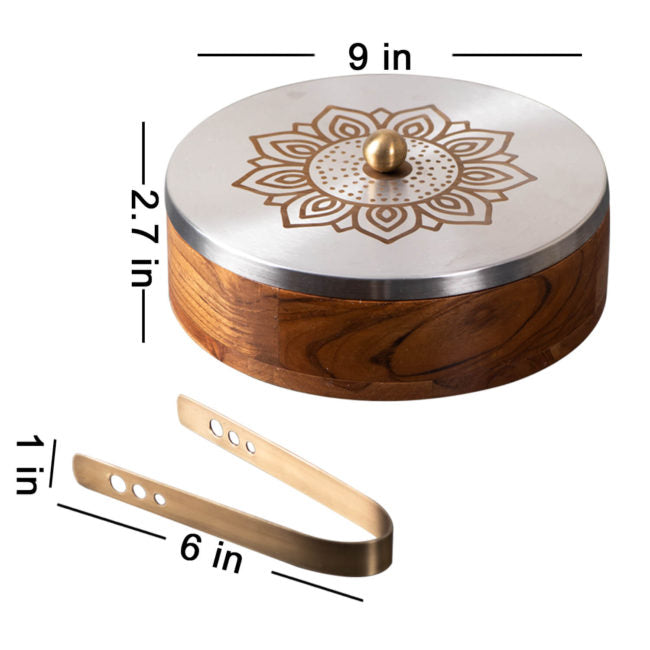 Voguish Wooden Roti Box