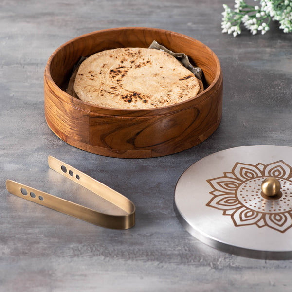 Voguish Wooden Roti Box